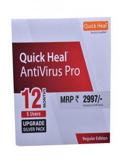 Quick Heal Anti Virus PRO-5U1Y (RENEW)